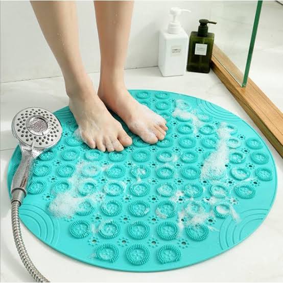 4PCs Anti Slip Bathtub Mat Bathroom Mat Rug Plastic Bath Shower